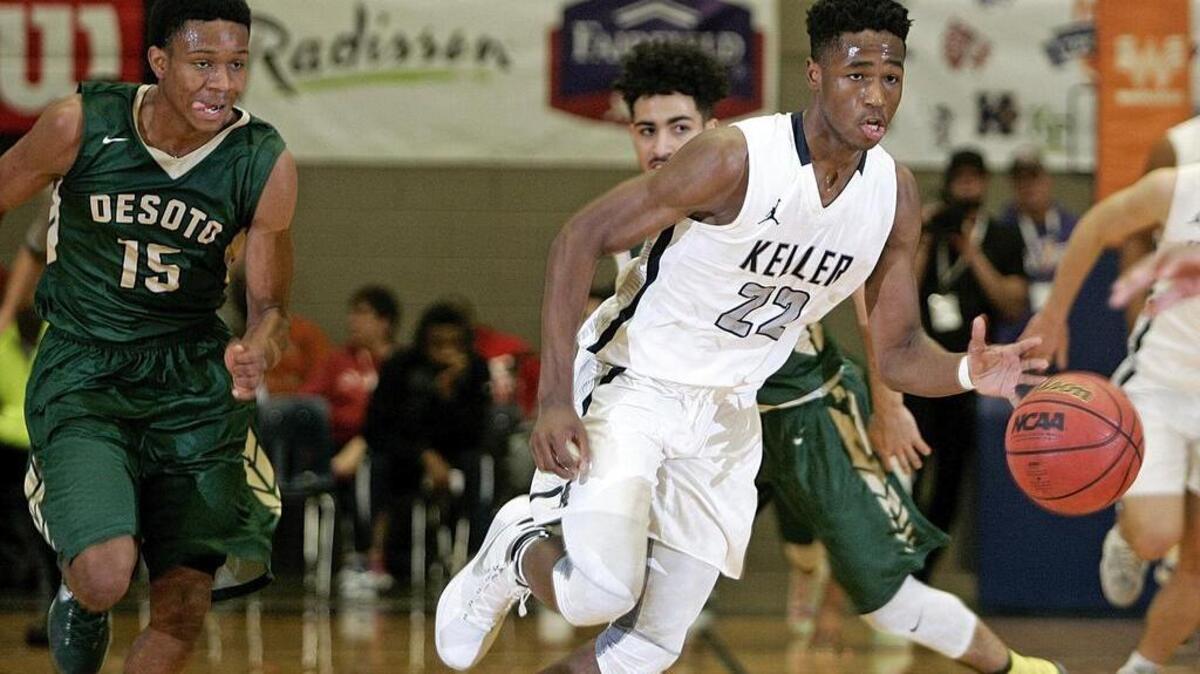 Keller guard R.J. Nembhard has committed to TCU.