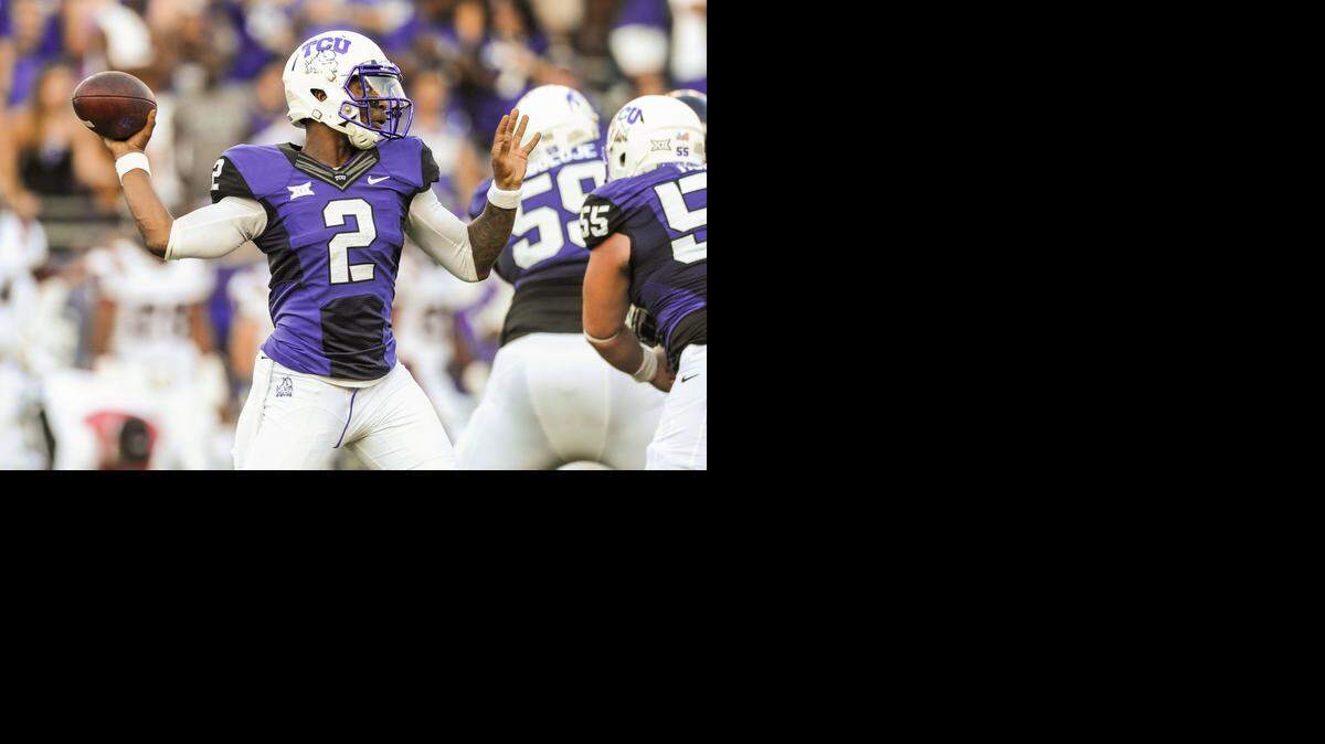 
TCU quarterback Trevone Boykin says the Frogs will not be afraid to play anybody in the College Football Playoffs.



