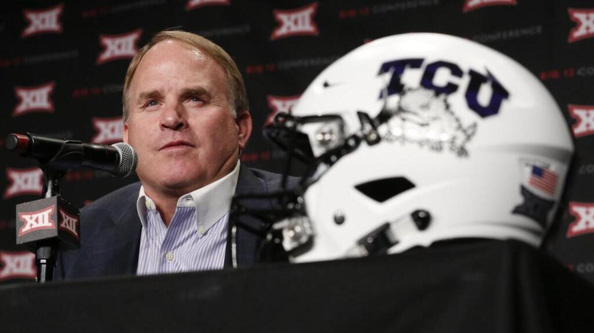 TCU coach Gary Patterson has raised the Horned Frogs brand to nationally acclaimed levels that is being matched by the school’s academic prowess, an analysis shows.
