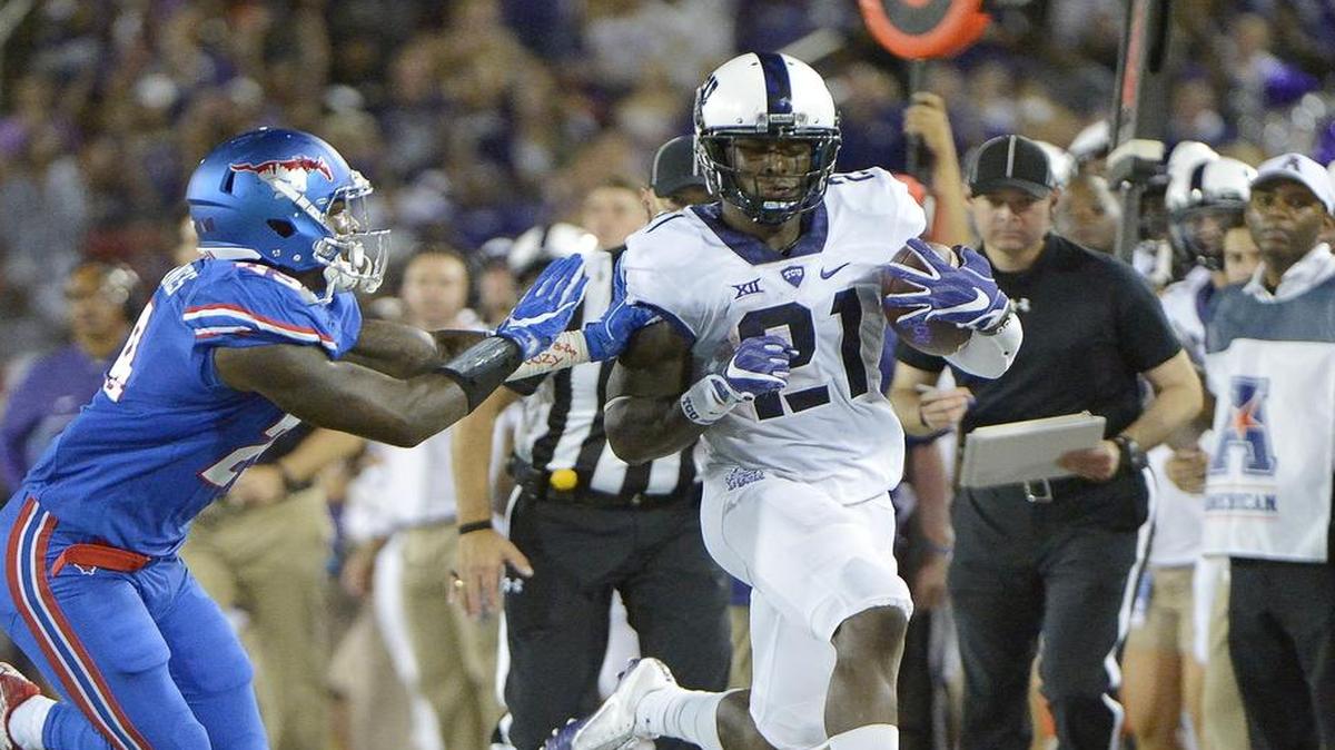 TCU running back Kyle Hicks rushed for 119 yards on 15 carries.