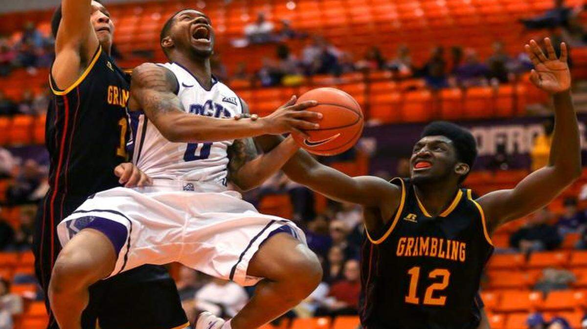 
TCU guard Charles Hill Jr. had nine points and five rebounds against Grambling State.


