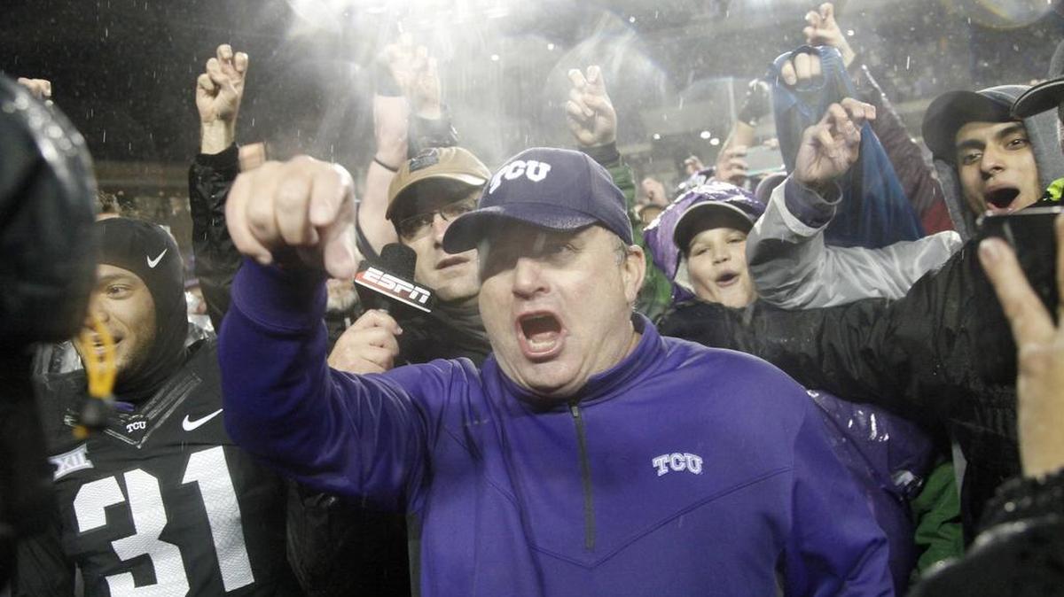 Coach Gary Patterson and his TCU Horned Frogs are expected to be major players again next season.