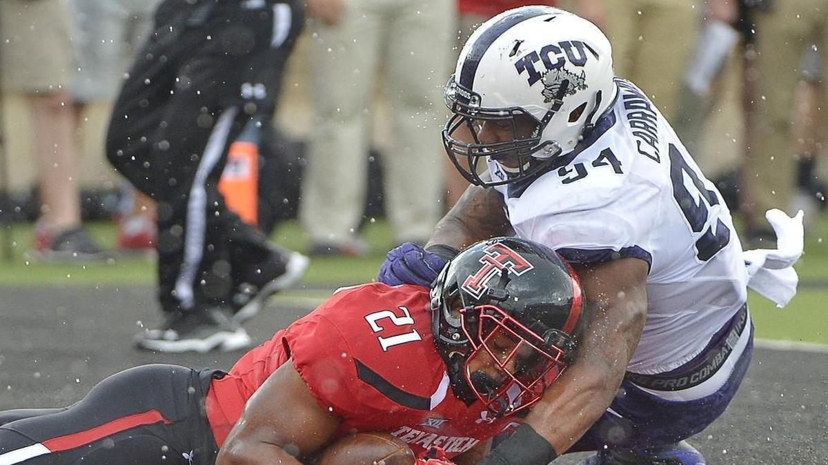 TCU’s Josh Carraway was a two-time All-Big 12 performer.