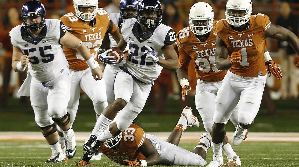 Aaron Green and TCU defeated the Longhorns during their last visit to Austin in 2014.