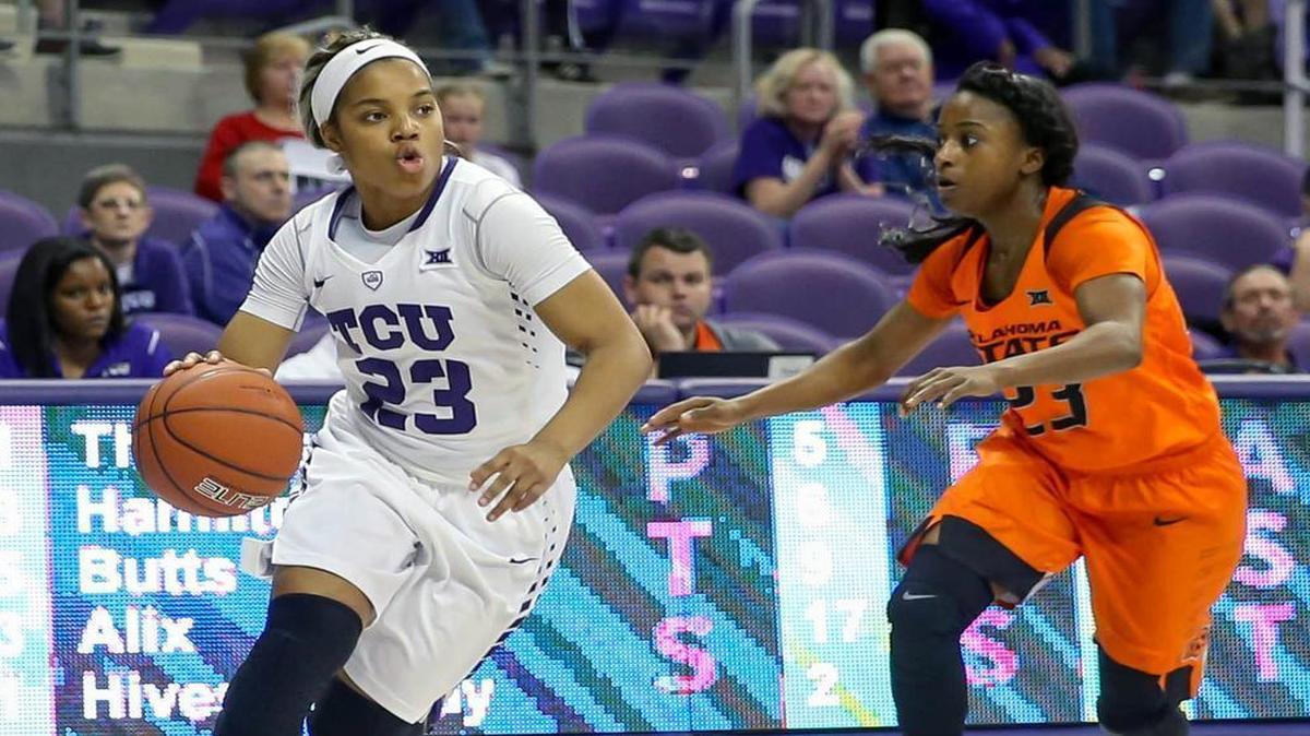 TCU guard AJ Alix was TCU’s second-leading scorer a year ago, averaging 11.9 points per game. Alix is expected to lead a young roster and help mentor freshman guard Amber Ramirez, a McDonald’s All-American recruit from San Antonio.