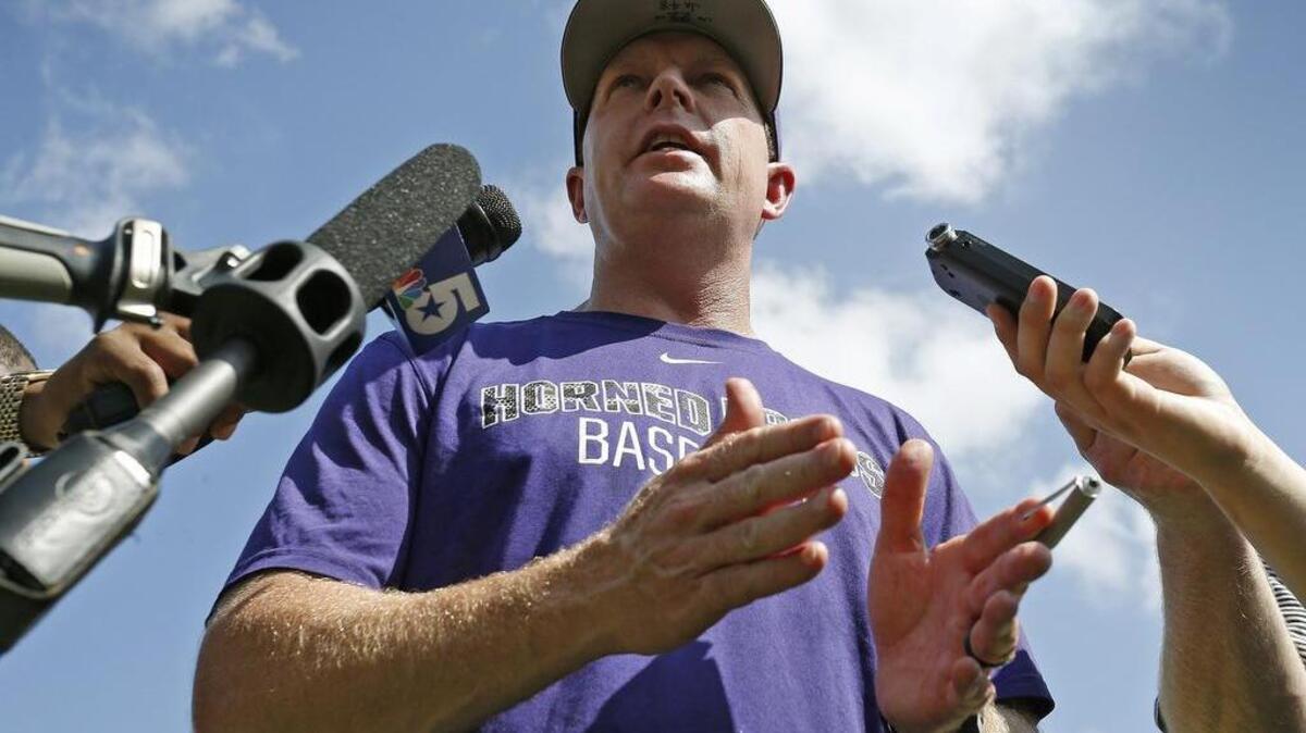 TCU baseball coach Jim Schlossnagle has been named Baseball American national coach of the year for the second time.