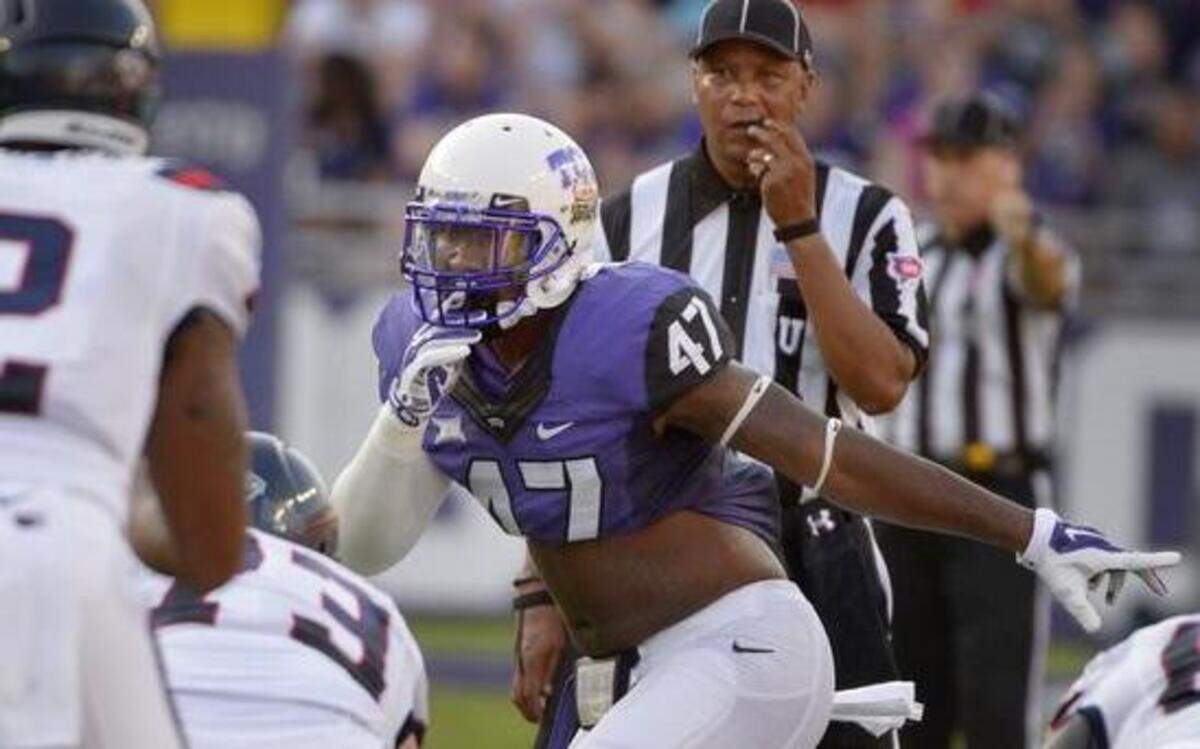 
Marcus Mallet, left, had big games against Baylor and Oklahoma this season. Paul Dawson, right, led the Big 12 in tackles with 128.


