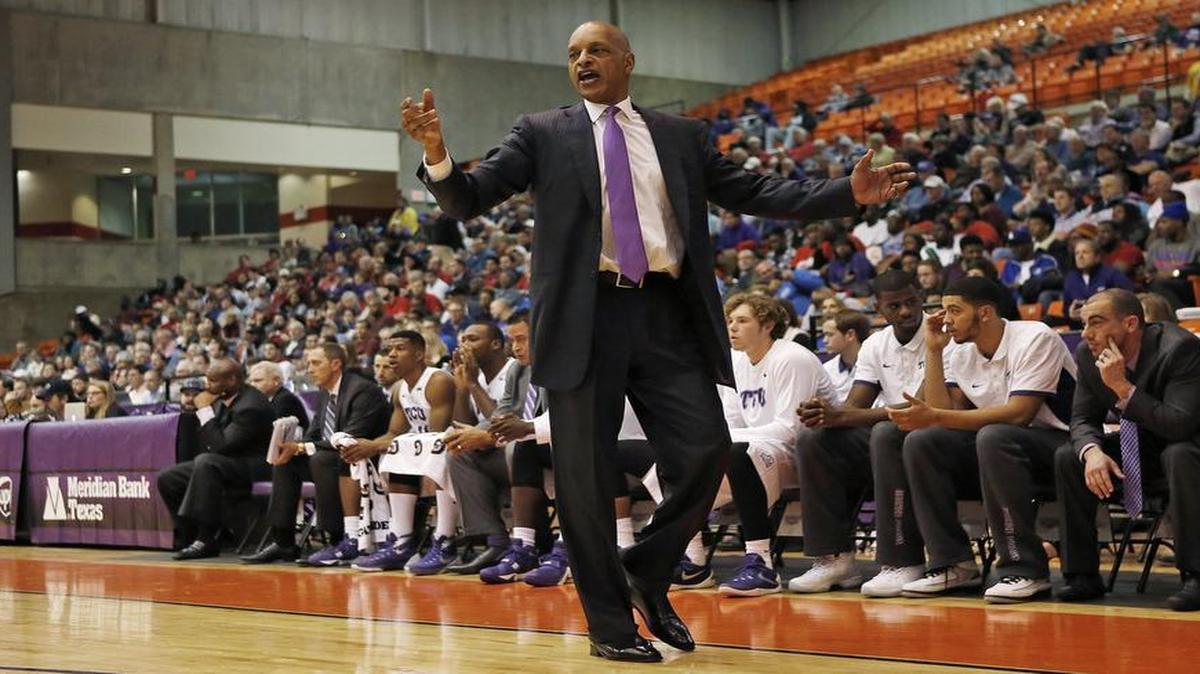 Coach Trent Johnson said TCU will have to get used to playing in the new Schollmaier Arena.