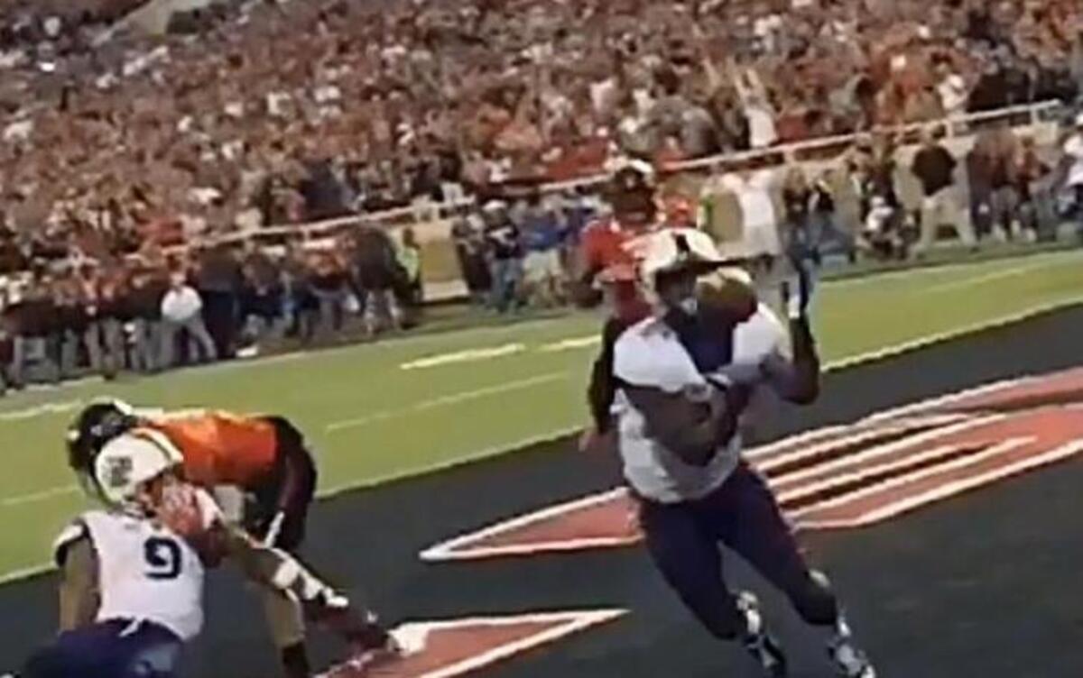 
Aaron Green makes the winning catch for TCU.


