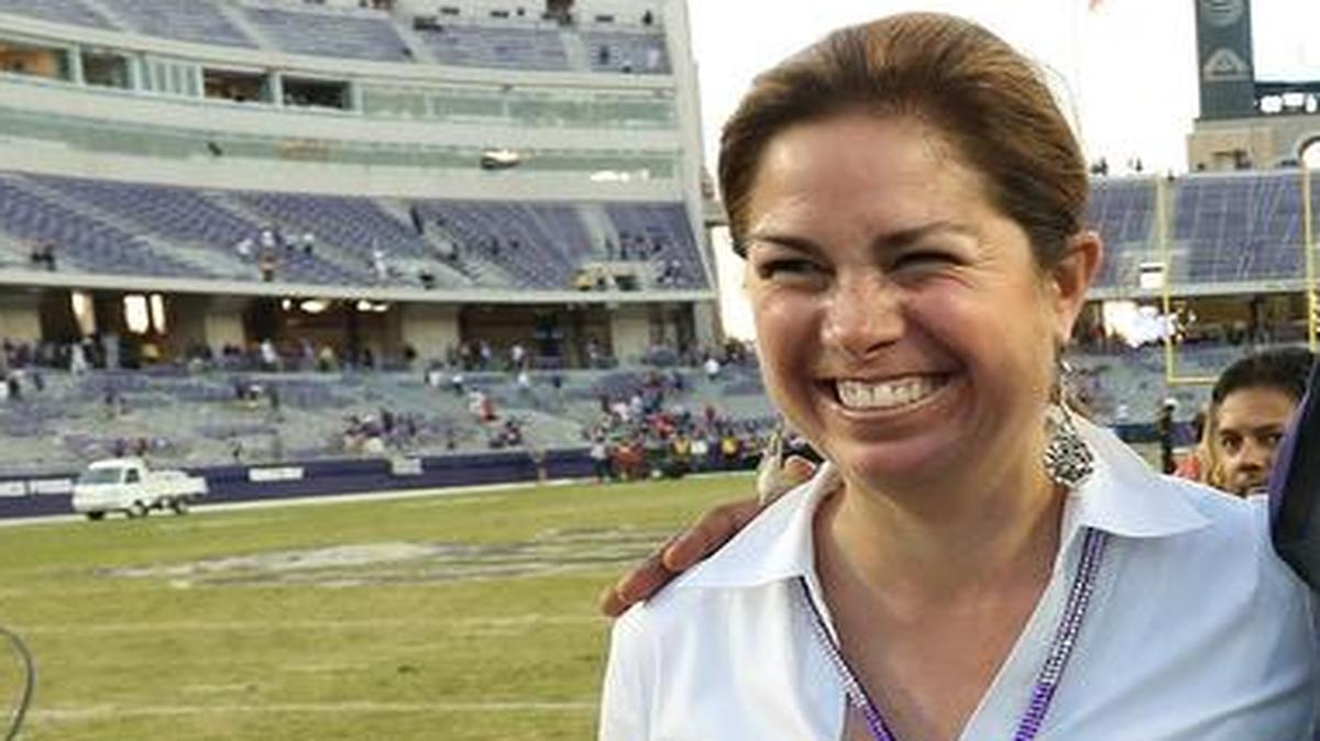 Kelsey Patterson is active in a lot of TCU endeavors, including a hurricane relief fundraiser.
