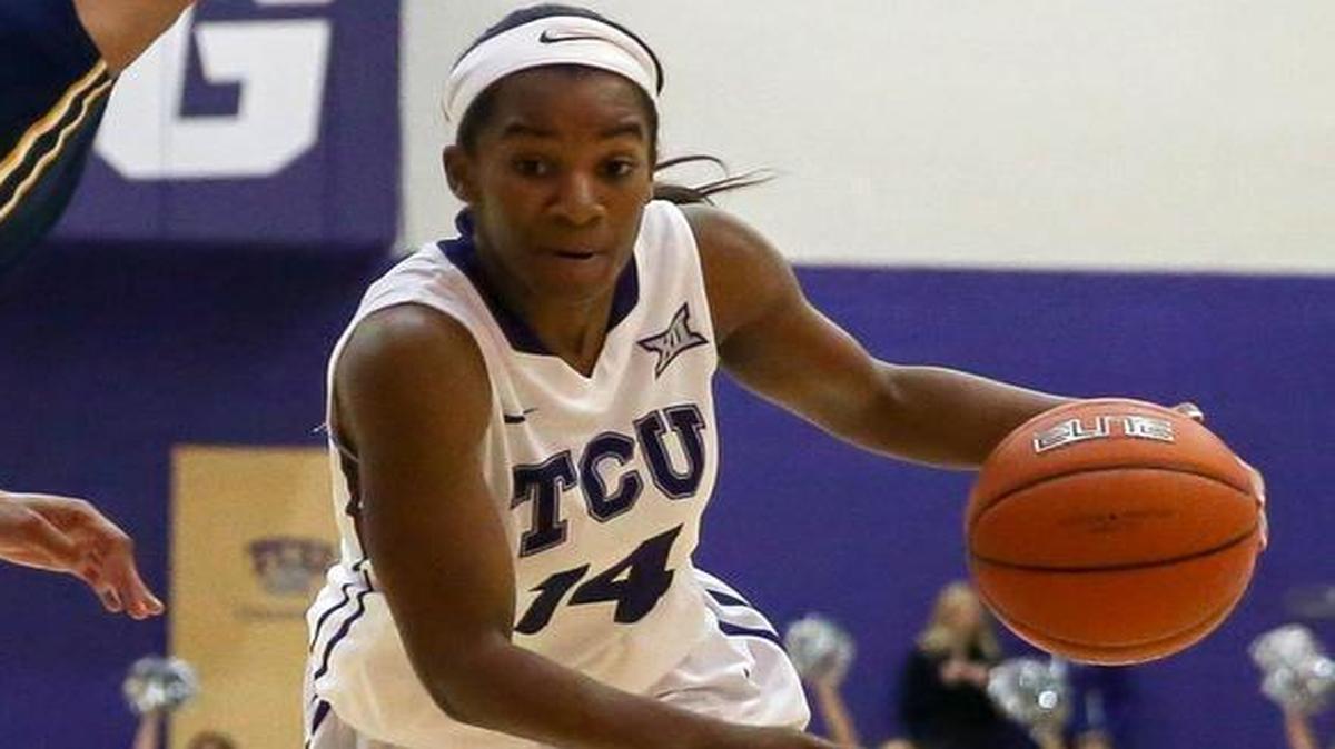 Preseason all-Big 12 selection Zahna Medley is 456 points from the TCU career scoring record.