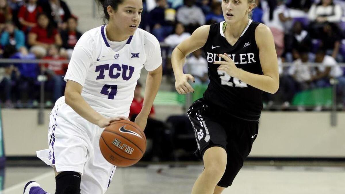 TCU guard Amber Ramirez scored a game-high 19 points on 5-of-8 shooting from 3-point range.