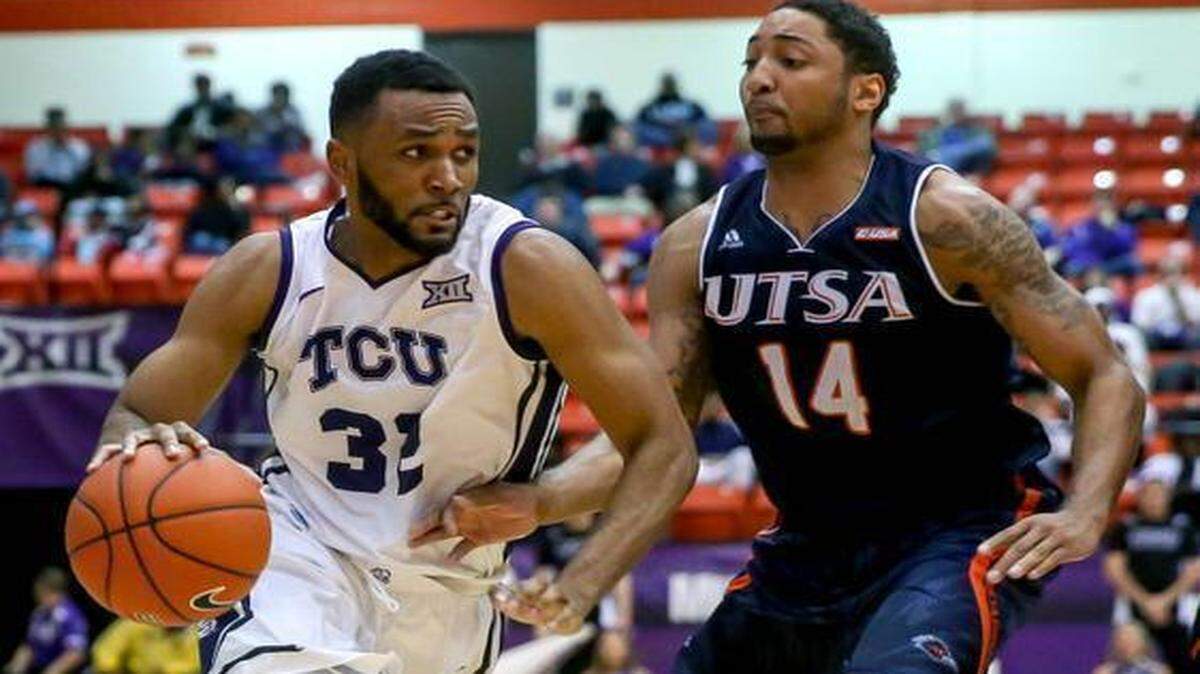 
TCU guard Trey Zeigler has become the Horned Frogs’ most versatile player after transferring from Pittsburgh. 
