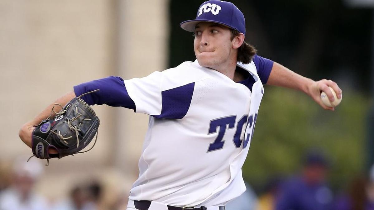 TCU pitcher Nick Lodolo is scheduled to start Thursday against Louisville.