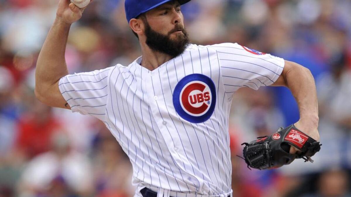 Chicago Cubs starter Jake Arrieta lost a bet with teammate and Coastal Carolina alumnus Tommy La Stella that the Horned Frogs would win their World Series matchup.