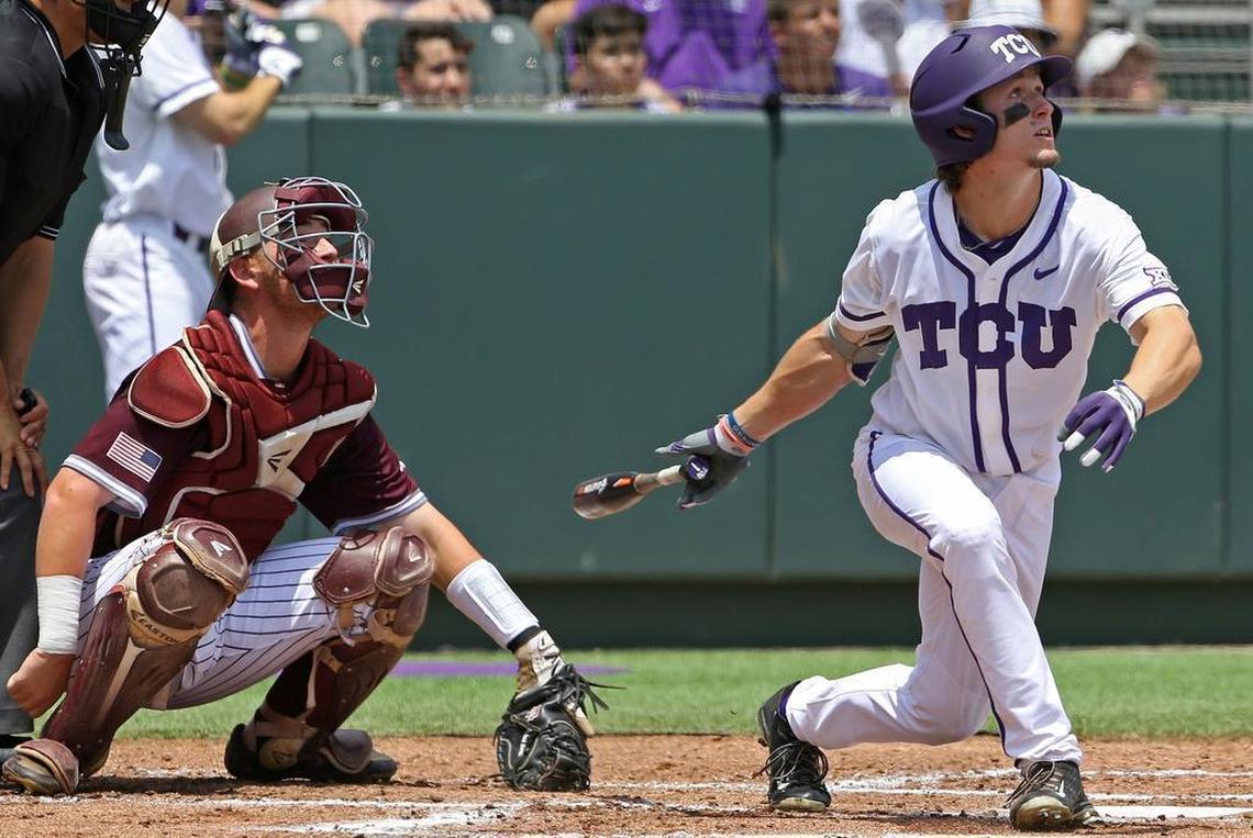 TCU outfielder Cody Jones was the Big 12 player of the year. 