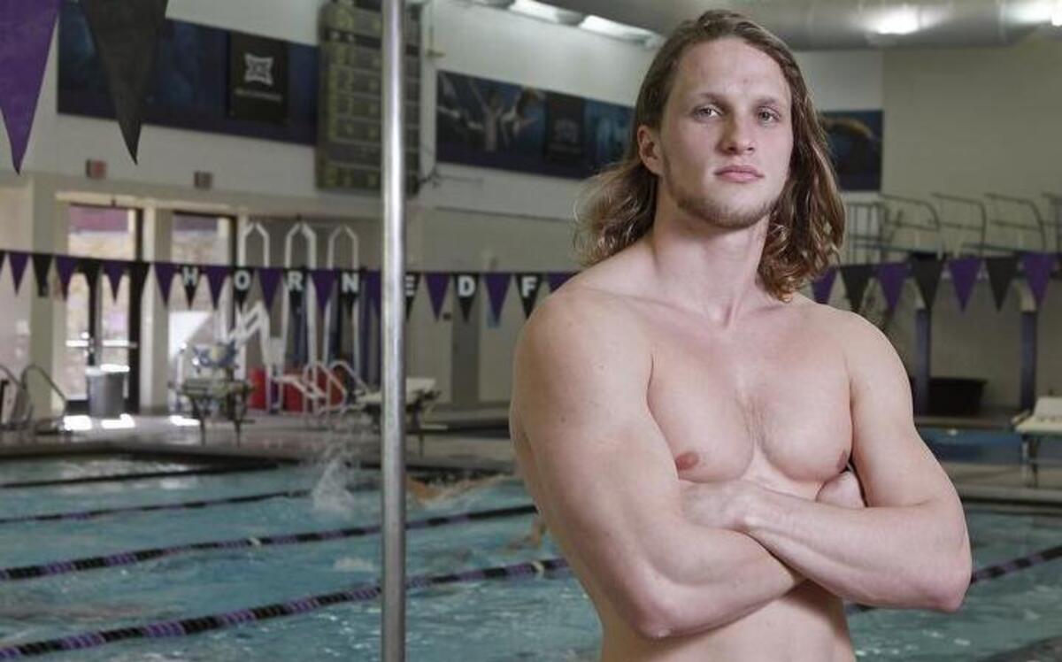 TCU senior Ford Story will try to make a qualifying time for the NCAA Swmming Championships this weekend in Austin.