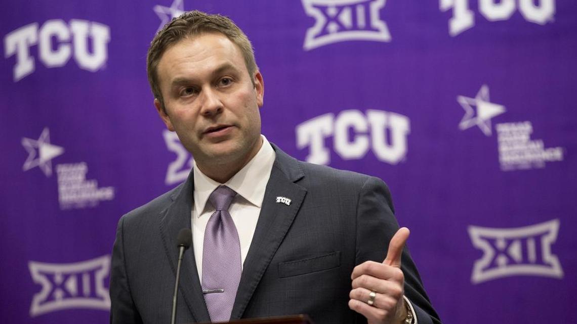 Jeremiah Donati, 40, has extensive experience with fundraising and enhancing athletic facilities at TCU as he steps into the athletic director position.