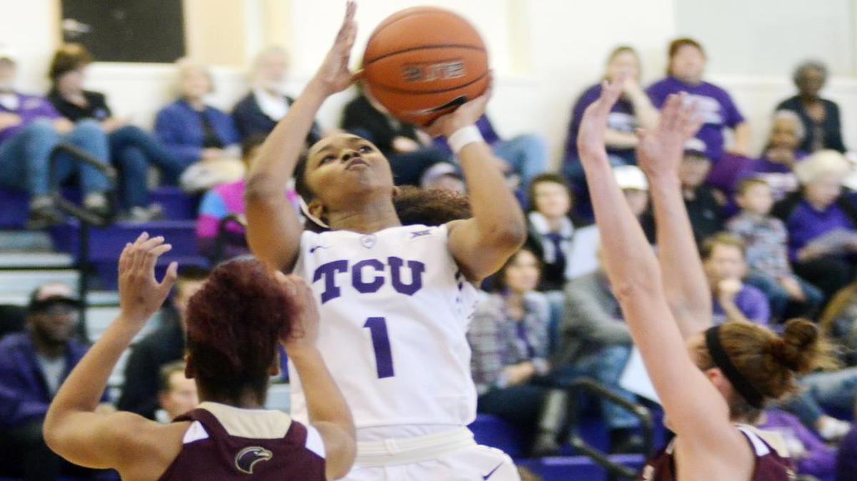 Toree Thompson (1) is shooting 54.2 percent from 3-point range to lead the Big 12 entering conference play.