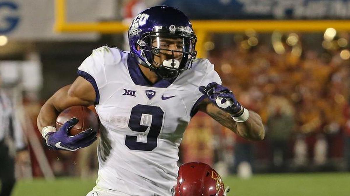 TCU wide receiver Josh Doctson was one of five Horned Frogs named to the first-team all Big 12 team.