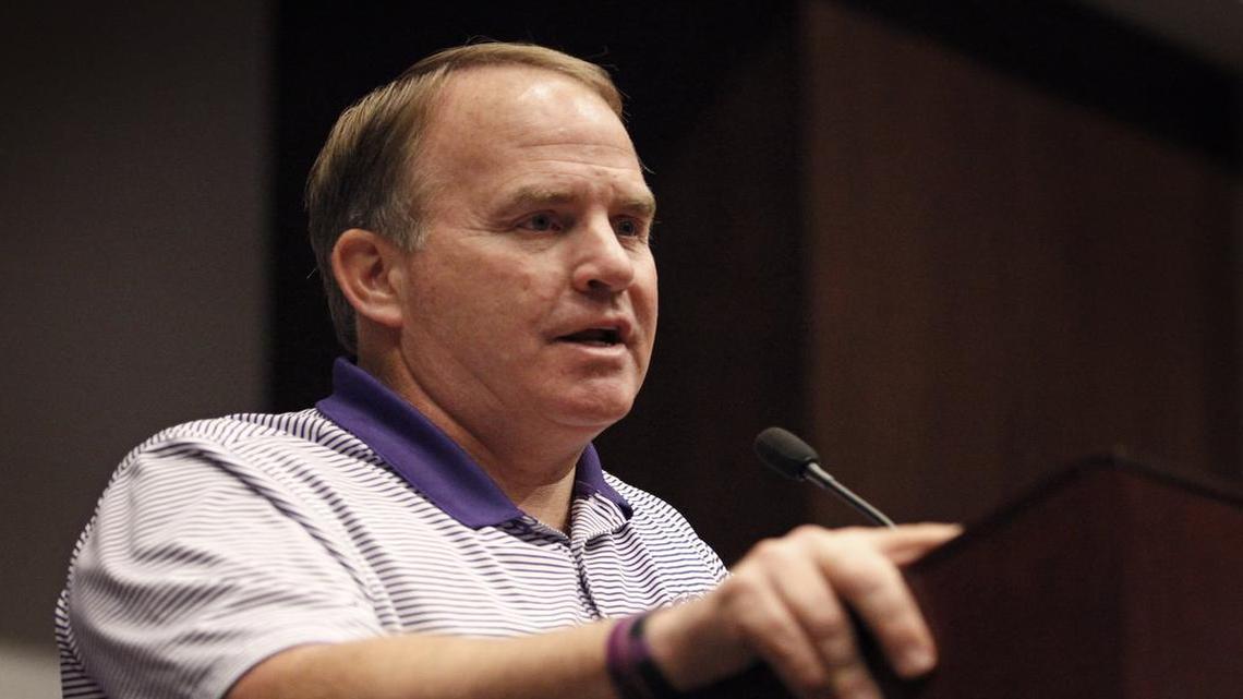 Gary Patterson’s TCU Horned Frogs are ranked 14th in the USA Today Coaches Poll.