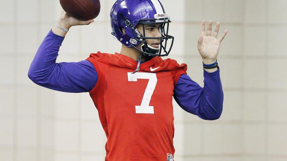 Kenny Hill is TCU’s most experienced quarterback, but coach Gary Patterson said the job will be won in scrimmages.