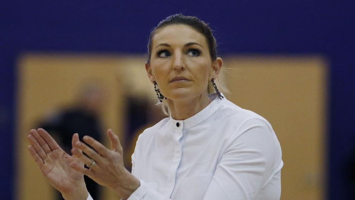 TCU women’s coach Raegan Pebley received an unusal request from Texas Tech, a request they were happy to fulfill.