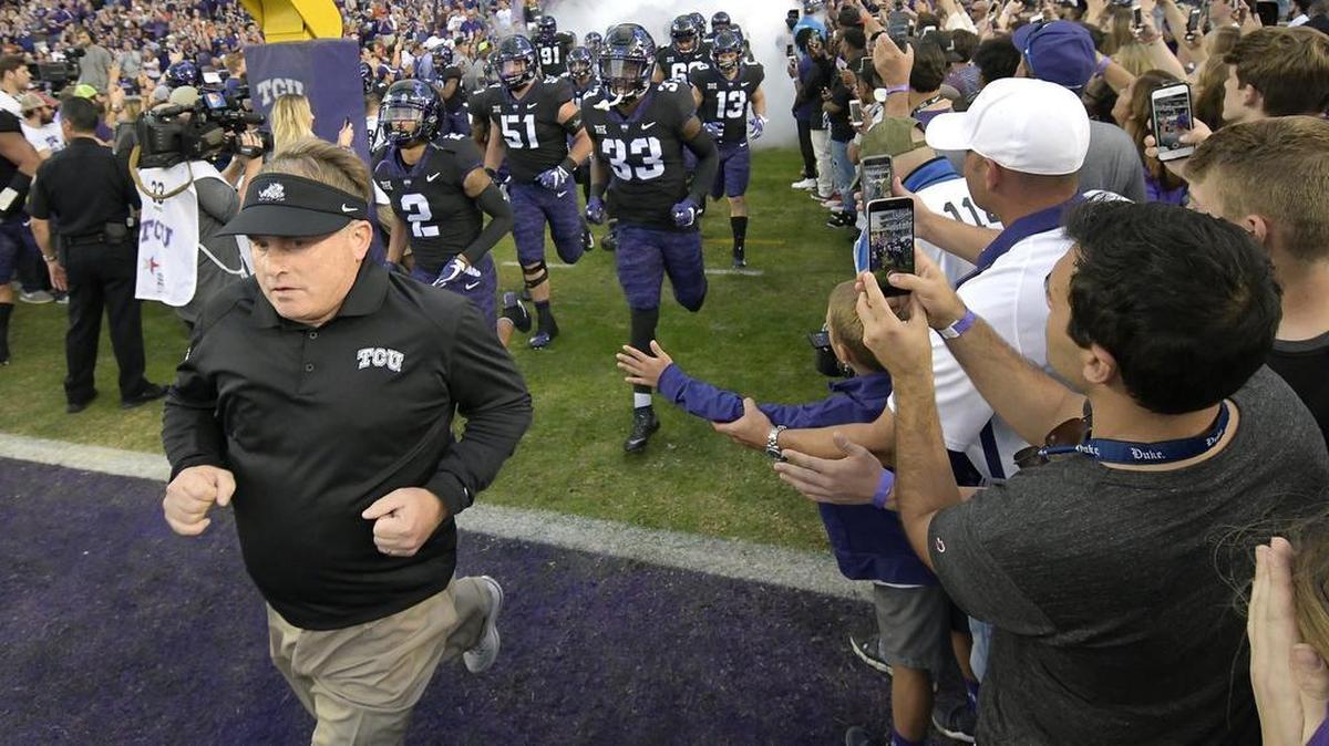 TCU Horned Frogs head coach Gary Patterson and TCU had a very successful first day of the early signing period on Wednesday, Dec. 20, 2017.