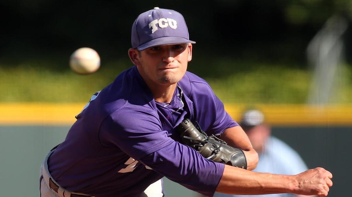 TCU reliever Preston Guillory, in action last season, tossed 3 1/3 scoreless innings against Penn State and “really looked like himself,” coach Jim Schlossnagle said.