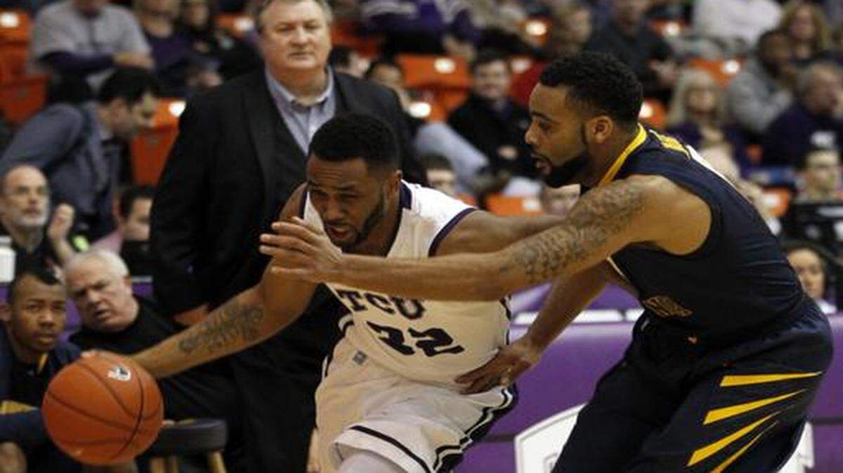 
TCU guard Trey Zeigler had 17 points and a team-high four assists against Jaysean Paige and West Virginia on Saturday.



