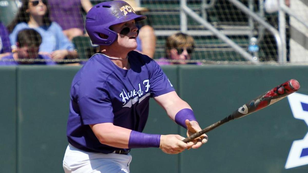 TCU catcher Evan Skoug, hitting a grand slam earlier this month, belted two home runs Saturday at West Virginia to help the Frogs erase a four-run deficit and win 8-6.