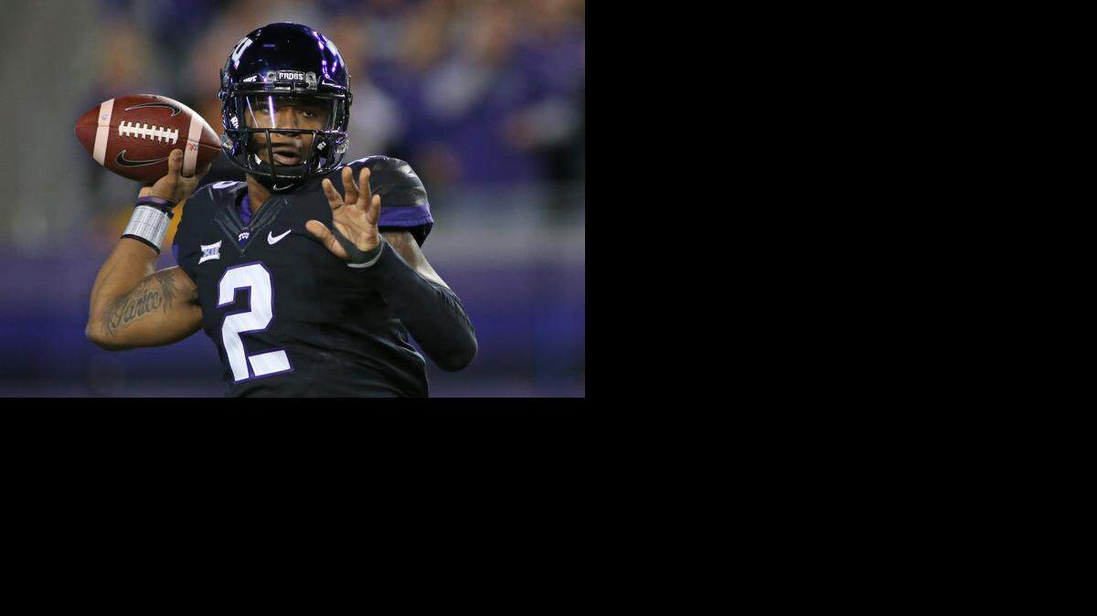 
TCU Trevone Boykin has been named the Big 12 offensive player of the year by the league’s coaches. (Star-Telegram/Paul Moseley)
