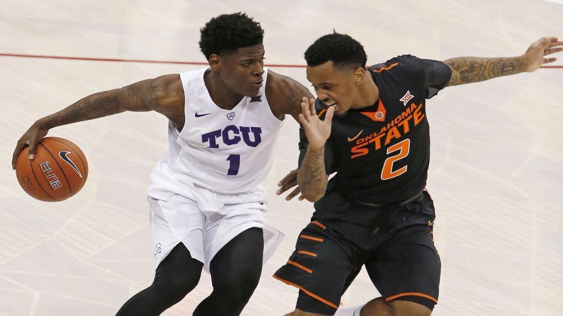 Guard Chauncey Collins, left, said TCU needs to show more energy at the start of its games.