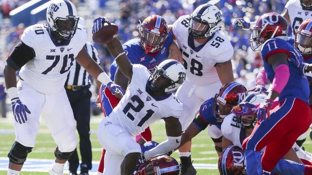 TCU has beaten Kansas by an average of seven points since joining the Big 12. Last year, Kyle Hicks and the Horned Frogs edged the Jayhawks by a point in Lawrence.