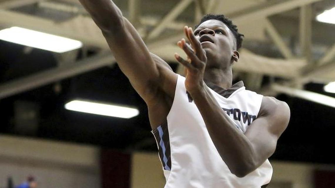 Former Texas Longhorns center Mohamed Bamba, who stands 6-foot-11 with a 7-foot, 10-inch wingspan, is expected to be selected early in the 2018 NBA draft June 21.