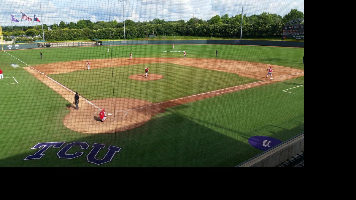 
Stony Brook and Sacred Heart played Game 3 of the NCAA Fort Worth Regional on Saturday at TCU’s Lupton Stadium. 

