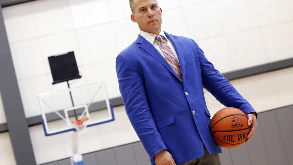 UT Arlington basketball coach Scott Cross is one victory away from becoming the school’s winningest coach.