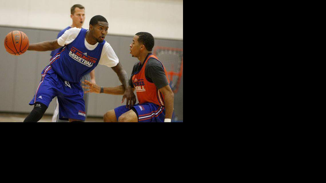 
UTA junior guard Johnny Hill, left, had wrist surgery on Wednesday and will miss the rest of the season. 


