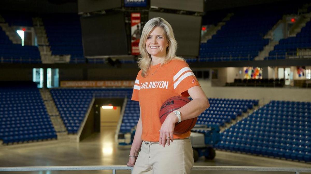 UT Arlington women’s basketball coach Krista Gerlich won a state title at Sudan and was a point guard on Texas Tech’s national-title team.