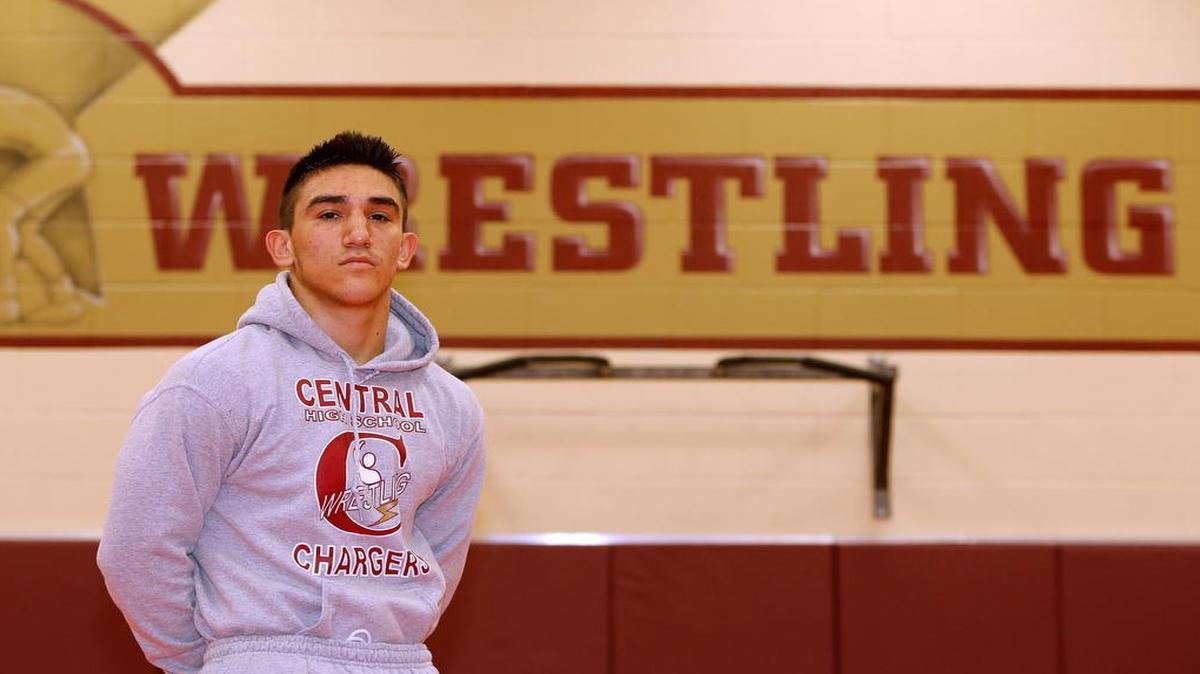 Keller Central wrestler Blaine Martinez is already a two-time state medalist.