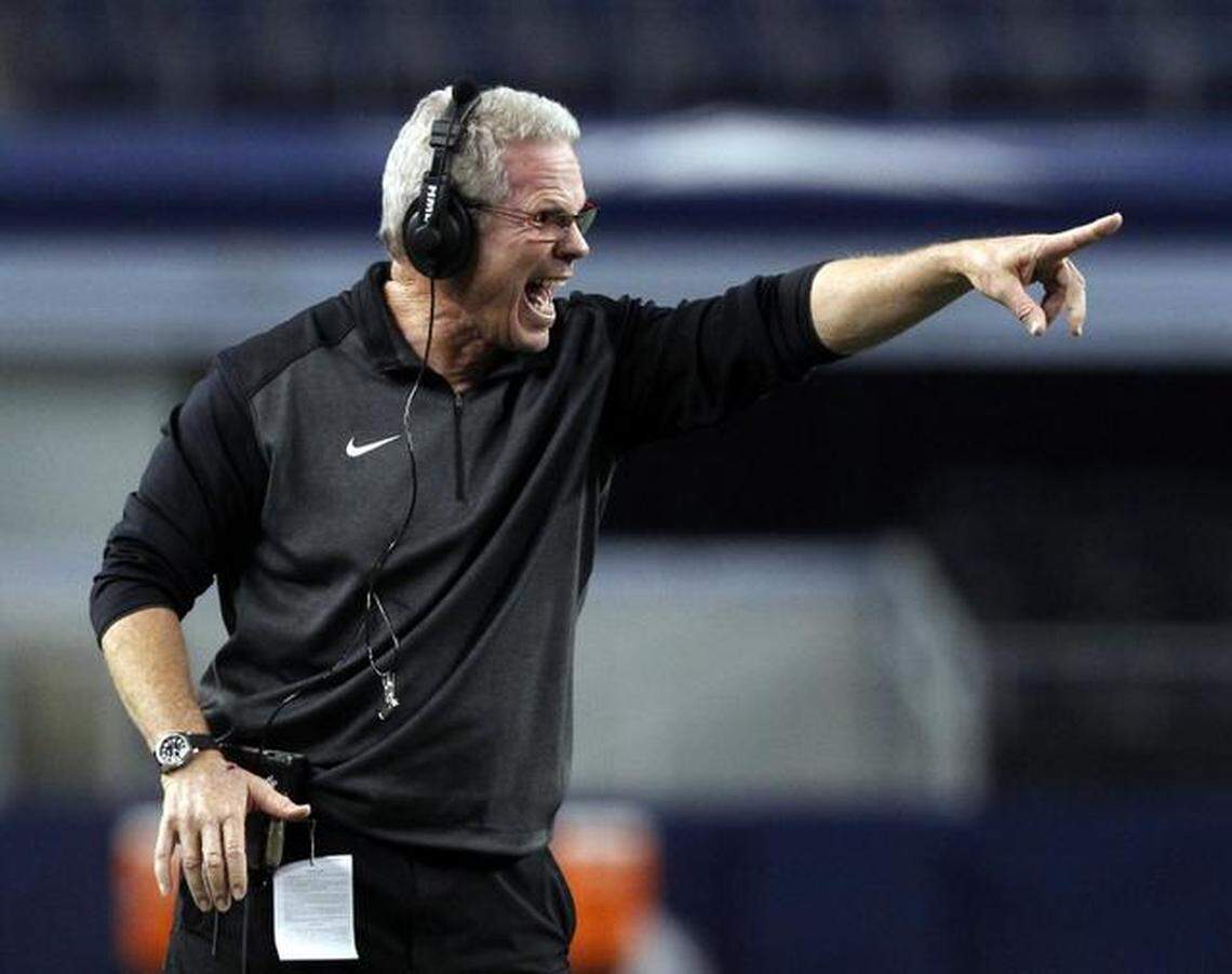 Steve Lineweaver helped point the Trojans to the Class 6A Division I quarterfinals this season, where they lost to Allen.