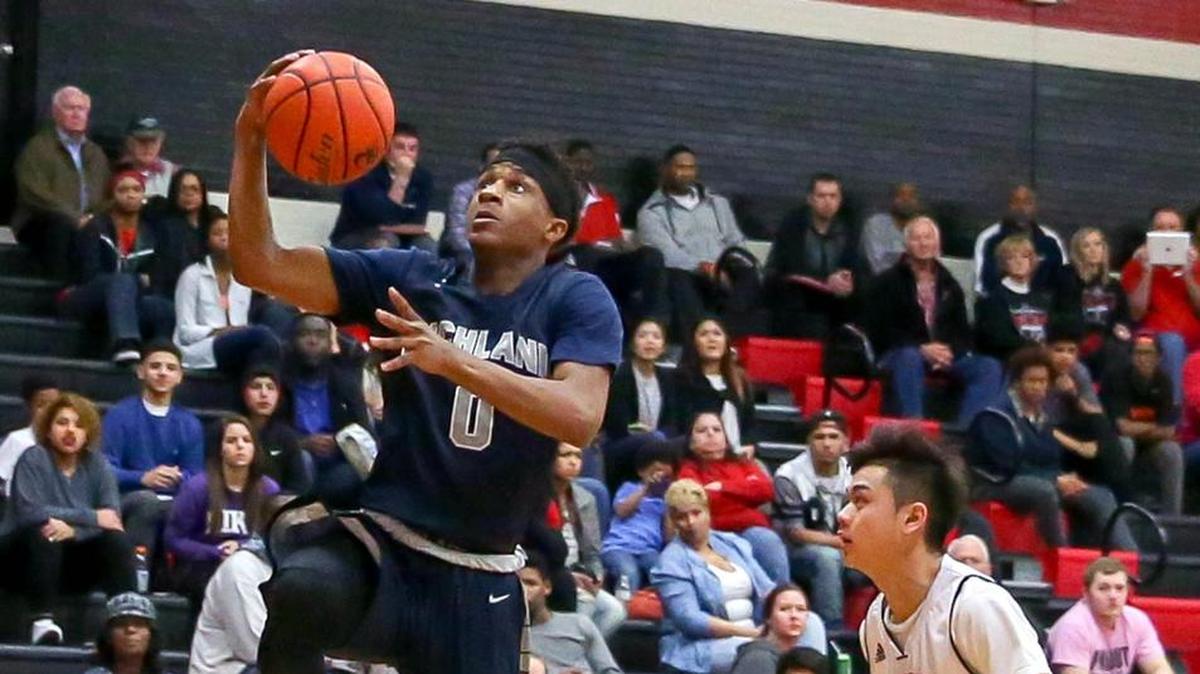 Former Richland guard C.J. Roberts in 2015.