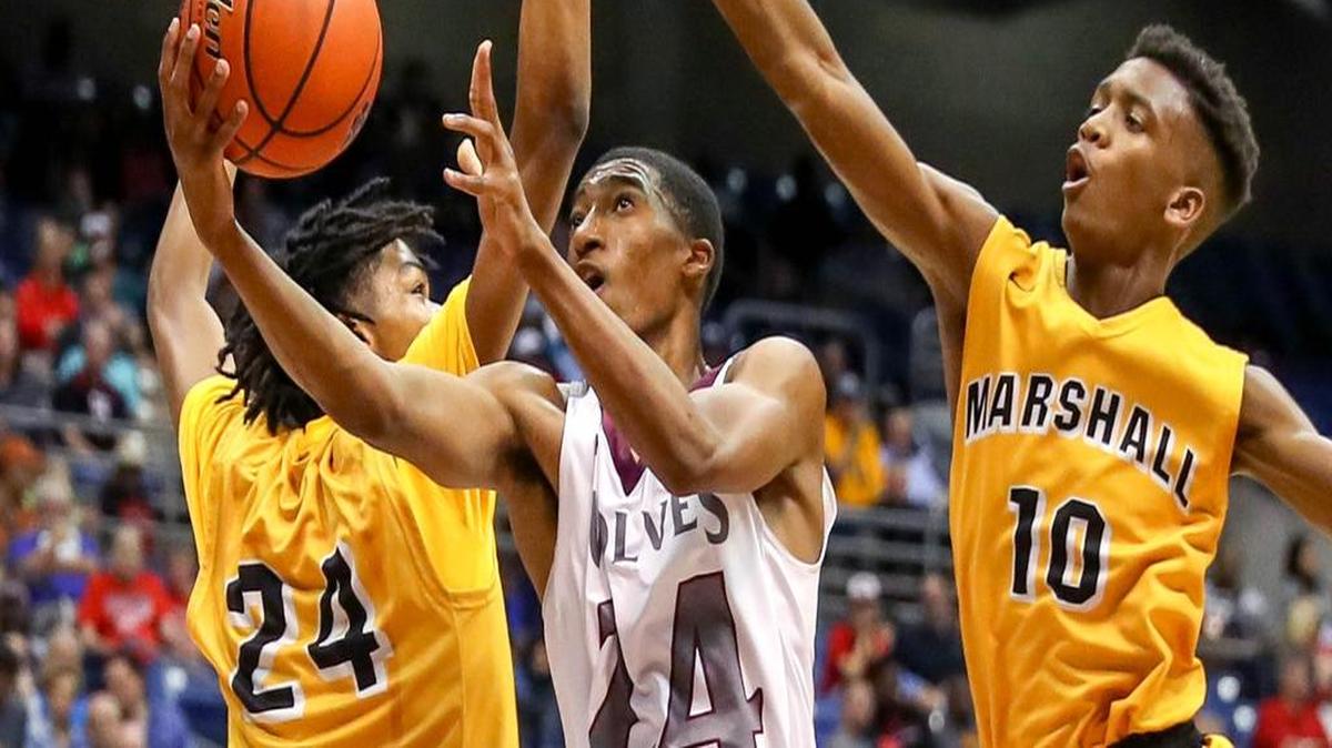 Timberview guard Chris Mullins (24) was the MVP of last season’s Class 5A state championship game.
