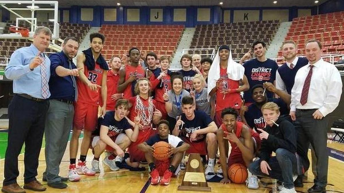 Justin Northwest poses for a photo at West Texas College in Snyder after clinching a berth to the Class 5A state tournament last season.