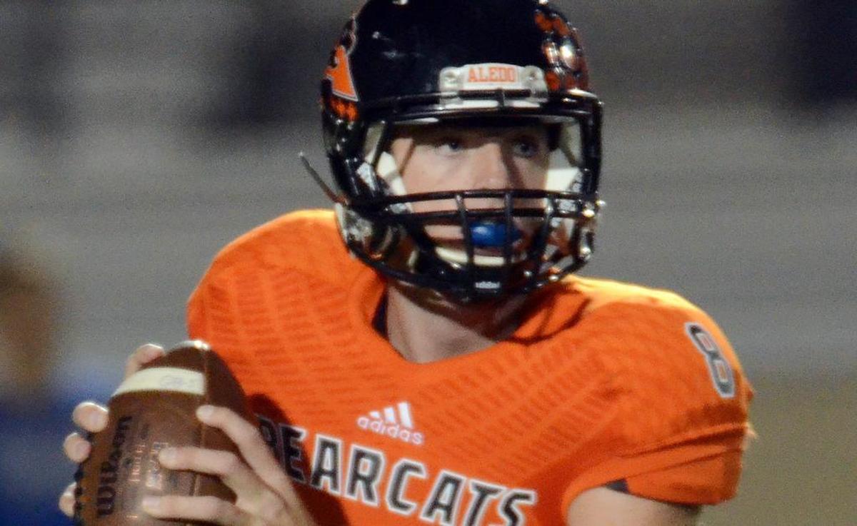 Aledo quarterback Dillon Davis completed 11 of 16 passes for 198 yards and three touchdowns.