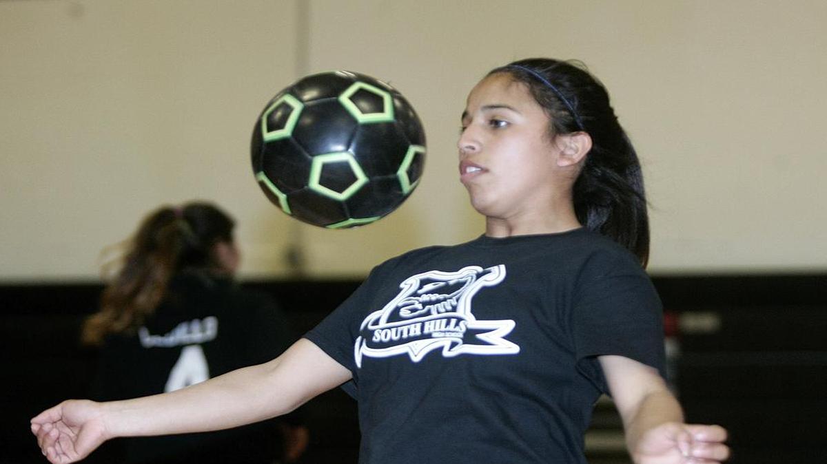 Esmie Gonzales of Fort Worth South Hills scored 106 goals this season and has 313 for her career.