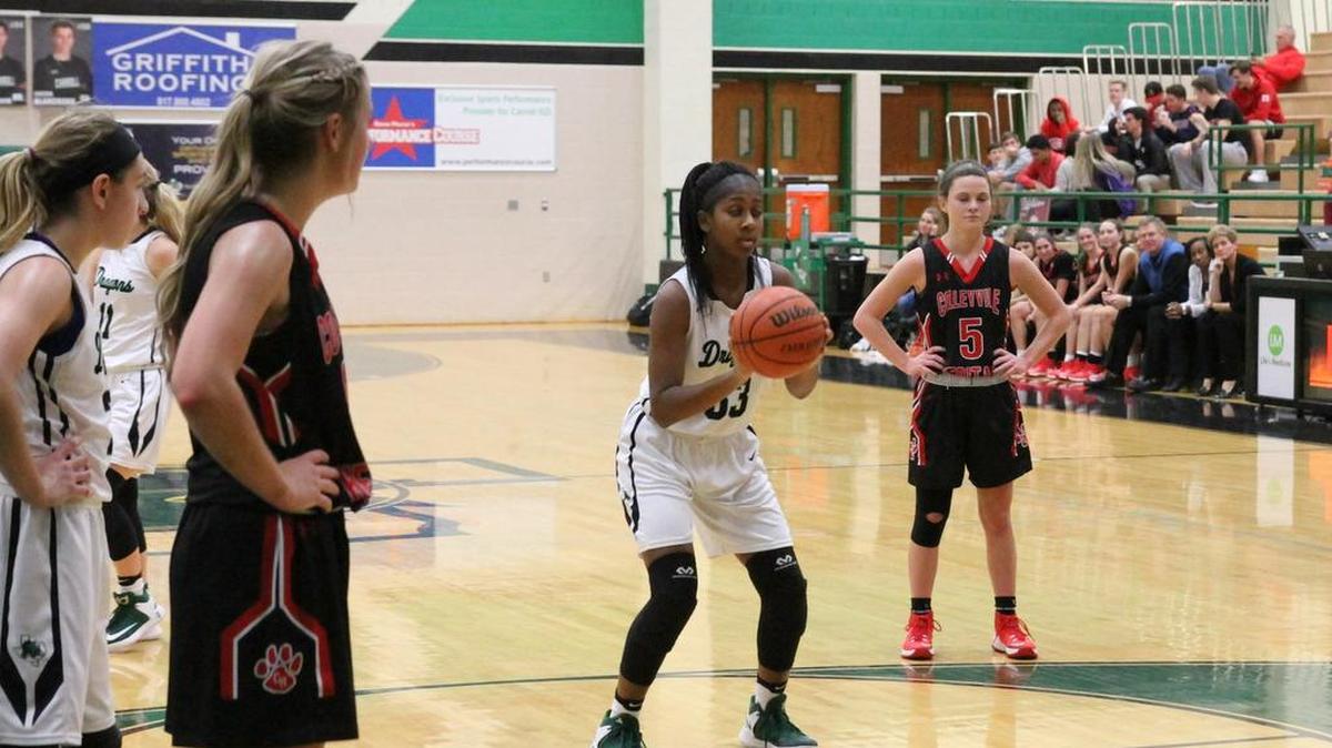 Players like Jillian Sowell (33) should help the Lady Dragons in their rematch with Flower Mound Marcus.