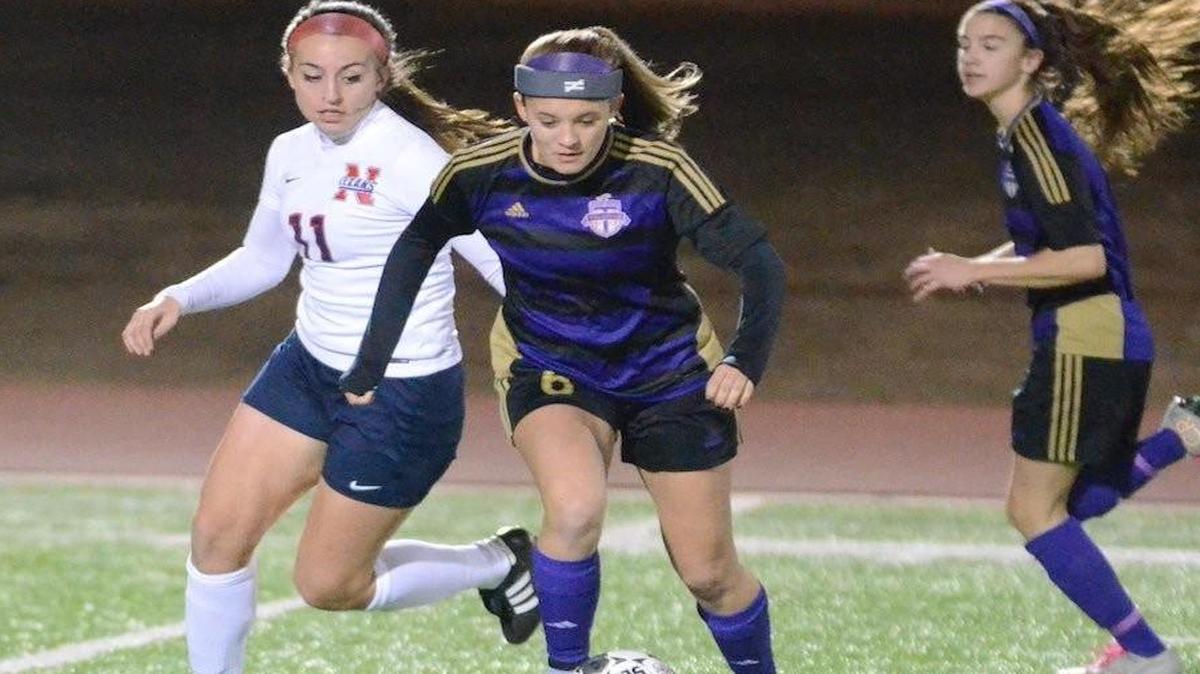 Timber Creek’s Haley Ward leads area teams with a school record 40 goals for the Falcons.