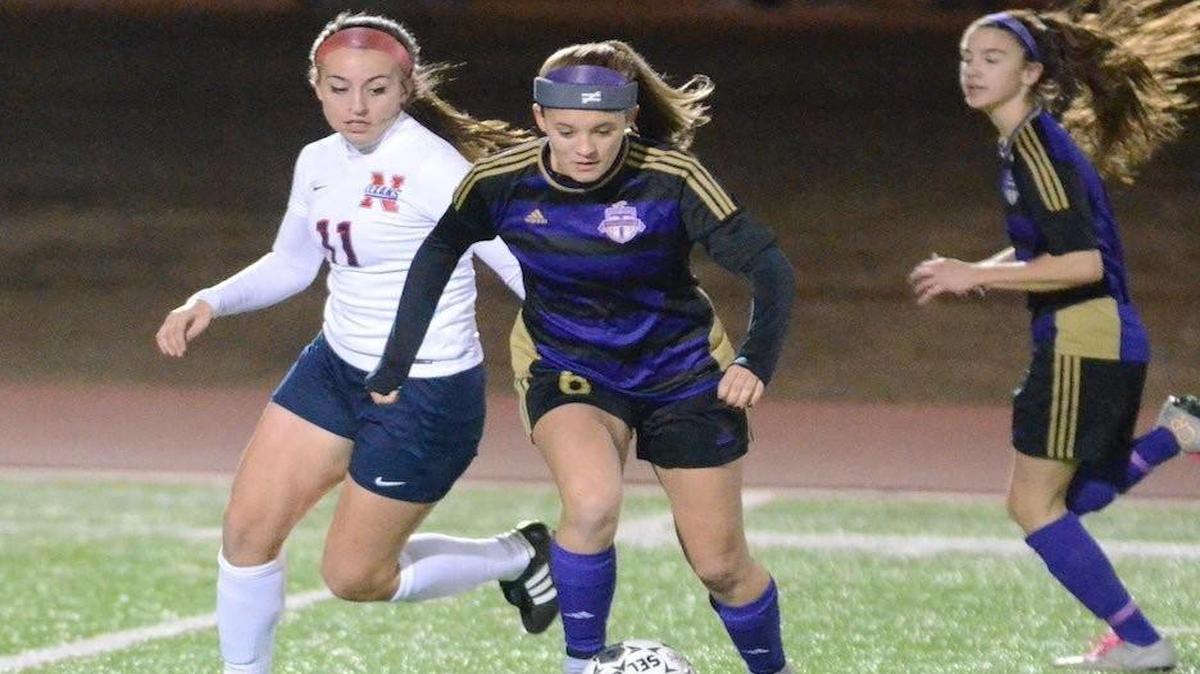 Timber Creek senior Haley Ward (Texas Women’s) has recorded a school-record nine hat tricks this season for 39 goals as the Falcons head to the playoffs.