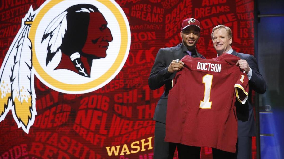 Former Mansfield Legacy standout Josh Doctson of TCU was selected 22nd overall by the Washington Redskins in the NFL Draft Thursday night.